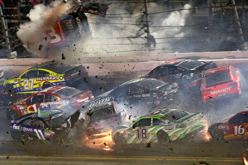 Illustration for article titled Officials Look For Ways To Make Racing Safer After Huge NASCAR Crash